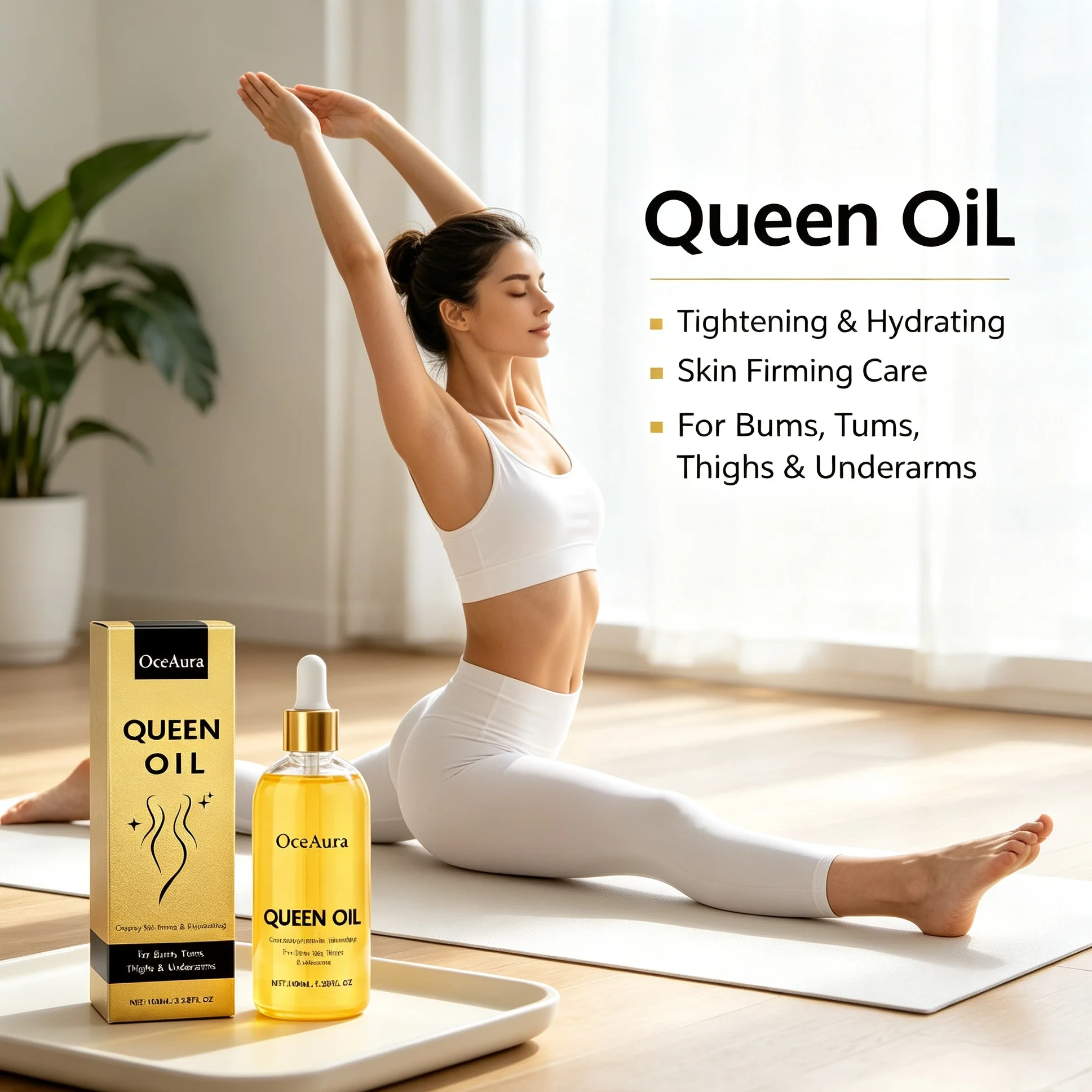 Firming Hydrating Facial Oil Moisturizing Nourishing Anti‑Aging Face Oil Boost Skin Elasticity Repair Dry Dull Skin Non‑Greasy