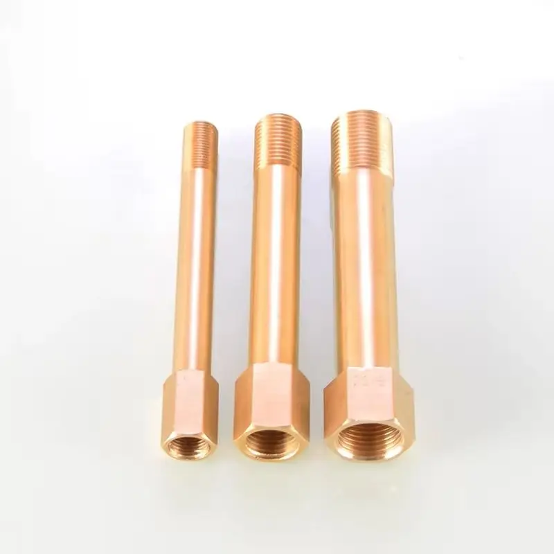 Brass Pipe Fitting - Extend Lenght Female x Male Connector 1/8