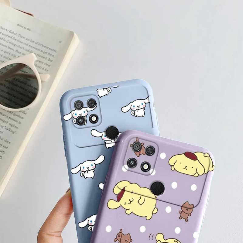 Cartoon Little Twin Star Baby Cinnamoroll for Xiaomi POCO C40 Girl Funda Silicone For POCOC40 poco c40 Phone Cases Cover Back