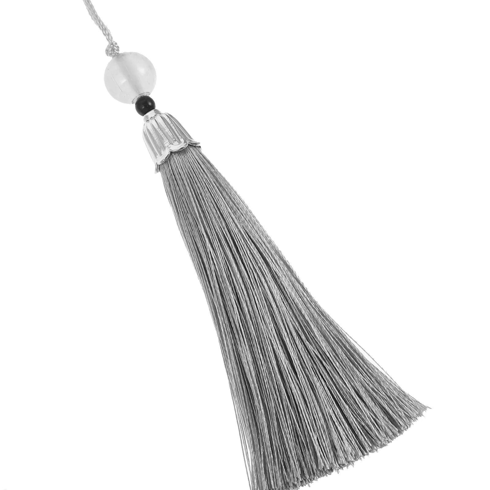 

Vintage Chinese Silk Folding Fan with Tassel Handheld Fan for Dance Performance Wedding Photography Prop Decoration