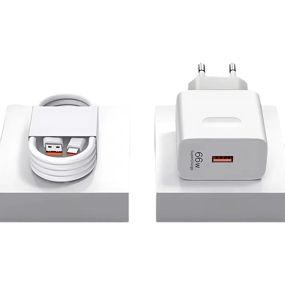 Ładowarka Super Fast Charger 66W 6A do Huawei Mate 40 50 60 P50 P60 Nova 12i 13i Pro HONOR 200 Lite X8 X9 Kabel USB Typu C do szybkiego ładowania — 2