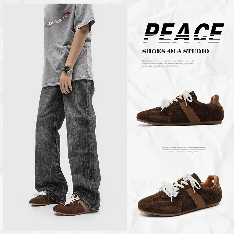 

Men Casual Sneakers Breathable Male Sport Shoes Lightweight Outdoor Leather Shoes Athletic Tenis Walking Shoes