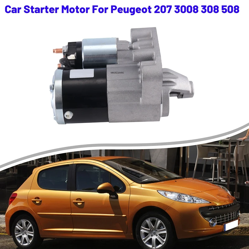 V764559480 Car Starter Motor For Peugeot 207 3008 308 508 RCZ Citroen C4 DS3 DS4 DS5 1.6 THP