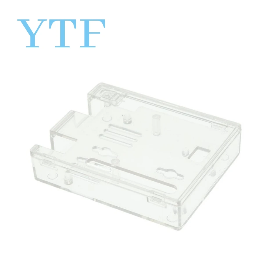 Black ABS Plastic Case Shell Transparent Box for Arduino UNO R3