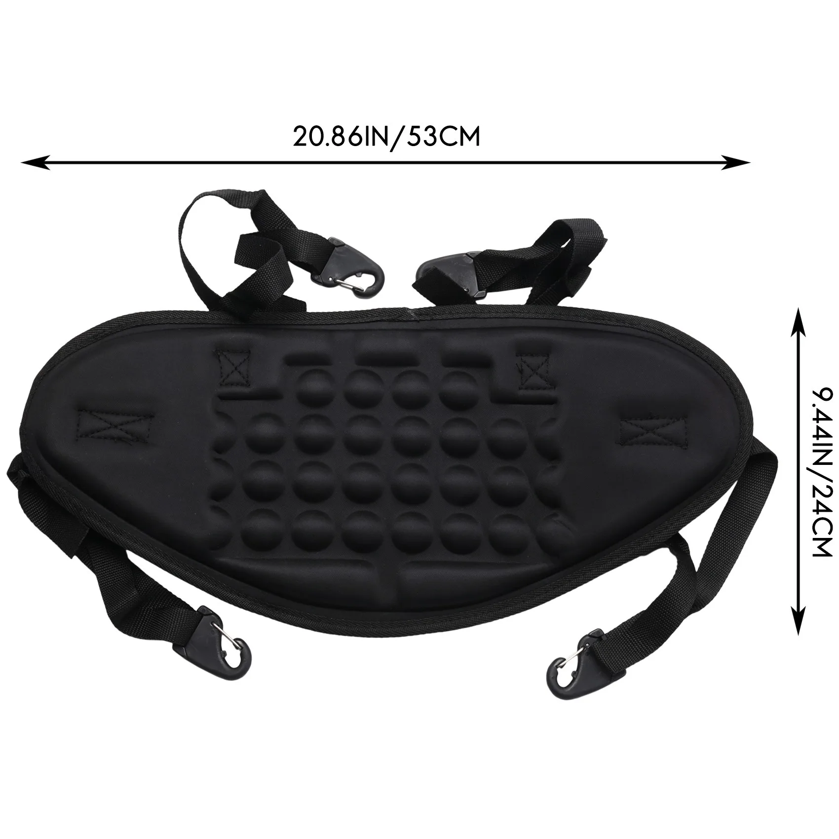 

RTSHE-5Pc Adjustable Kayak Cushion Canoe Environmental Protection Seat Back Rest Pad Kayak Soft Thick Back Support Pad