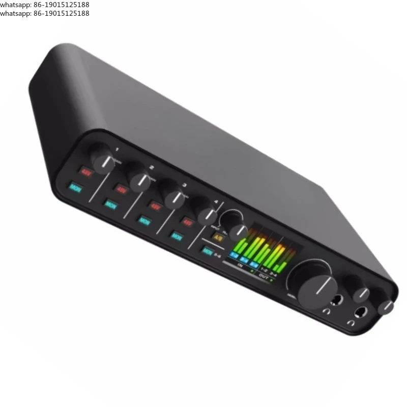 High Quality USB-C Audio/MIDI Interface Accessories M6 for Audio Production And Recording