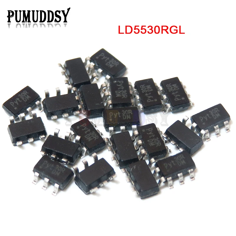 5PCS LD5530RGL SOT23-6 LD5530R SOT23 Integrated Circuit