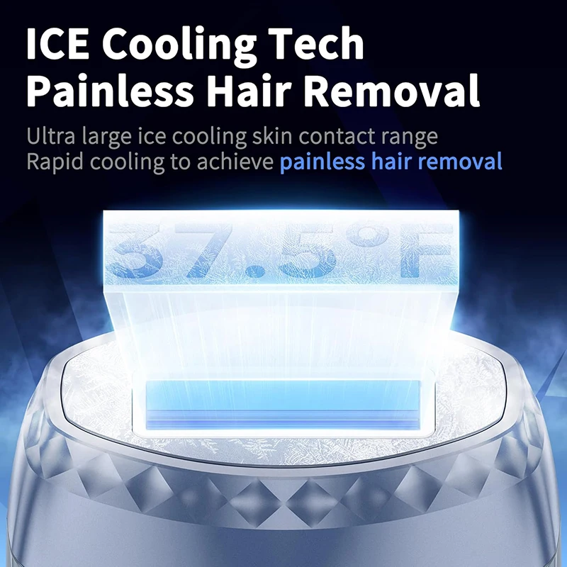 Mlay T18 ICE Cooling Hair Removal Device With Unlimited Shots Permanent IPL Laser Home Use Painless Epilator For Women Men
