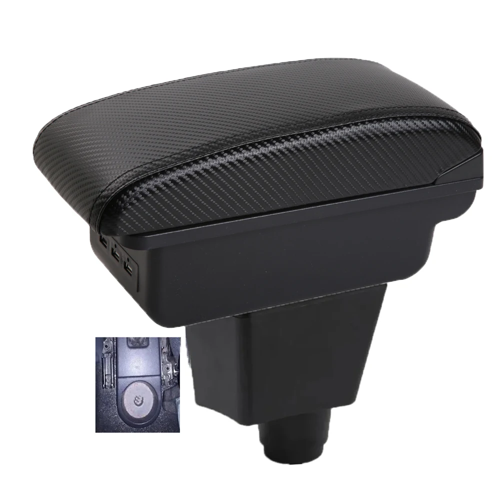 Car Dacia Dokker Armrest box central console storage case driver elbow support rest arm view 3