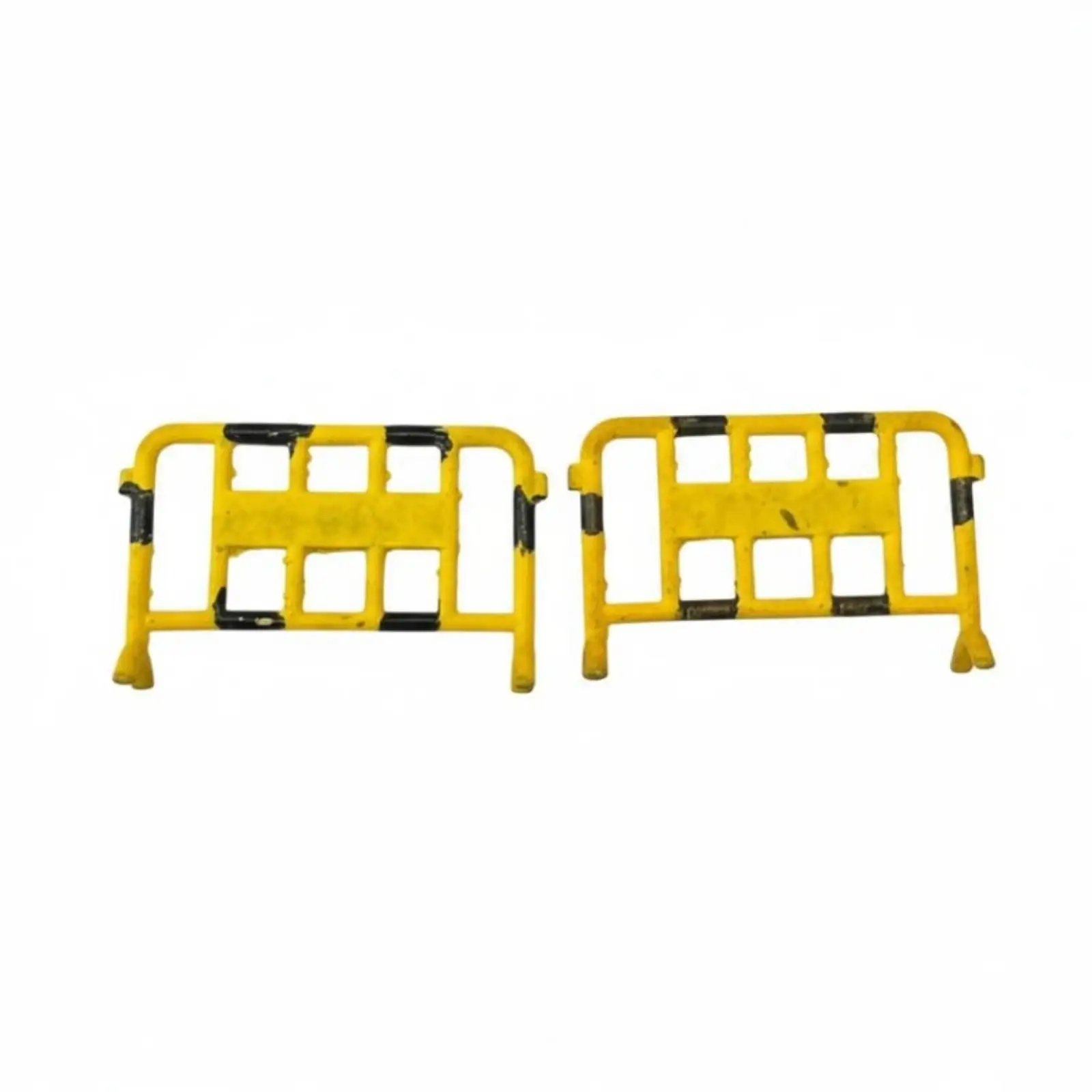 Compact Resin Miniature Traffic Barrier for Architectural Model Sand Table Construction Site Crowd Control Decoration