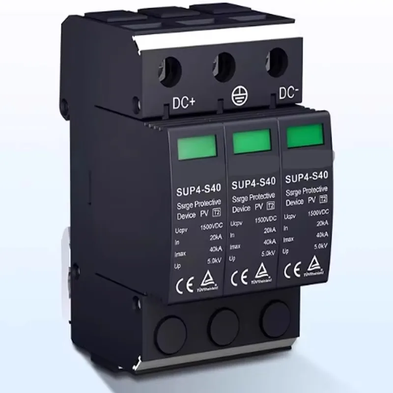 Intelligent Modular Surge Protector Secondary Protection for Solar PV System Power Safety