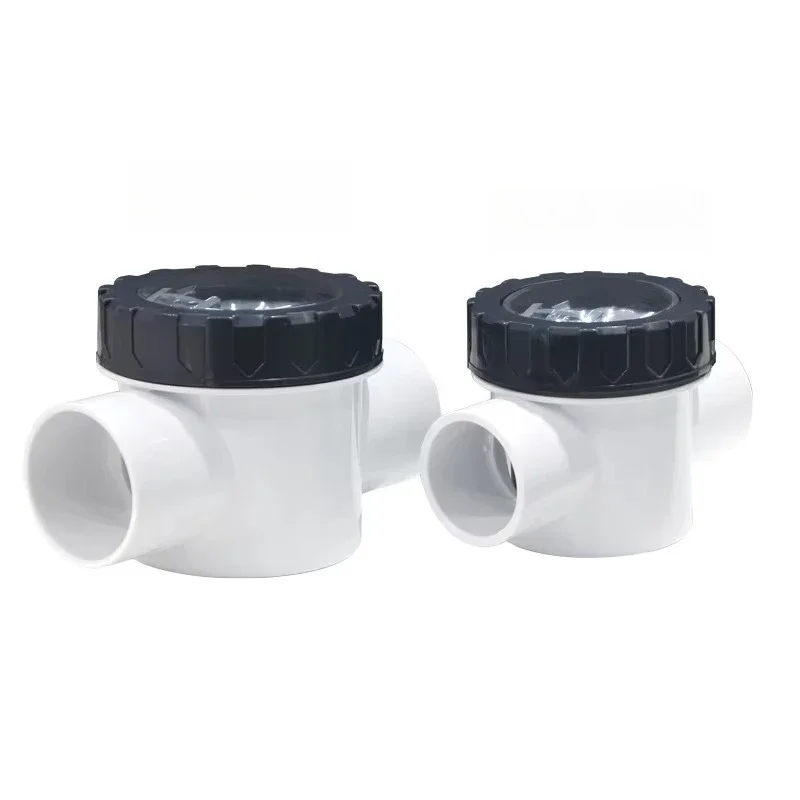 

【Popular】Pool Check Non Return Clear Chamber Check Flapper Valve 50mm 6 m Kit for Swimming Pools Garden Compatible Pump Clear
