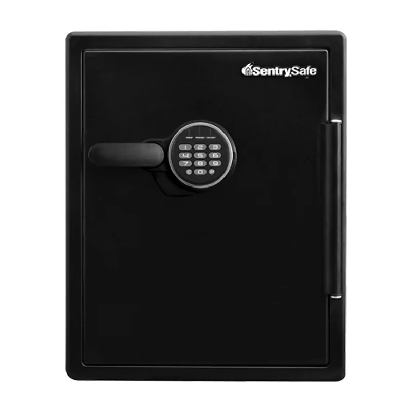 

Бытовой безопасный стальной пластинчатый огнестойкий материал Сейф черный SFW205EVB