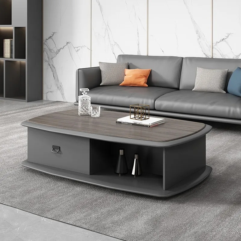 

Sofa coffee table combination set simple meeting area negotiation double reception business office sofa