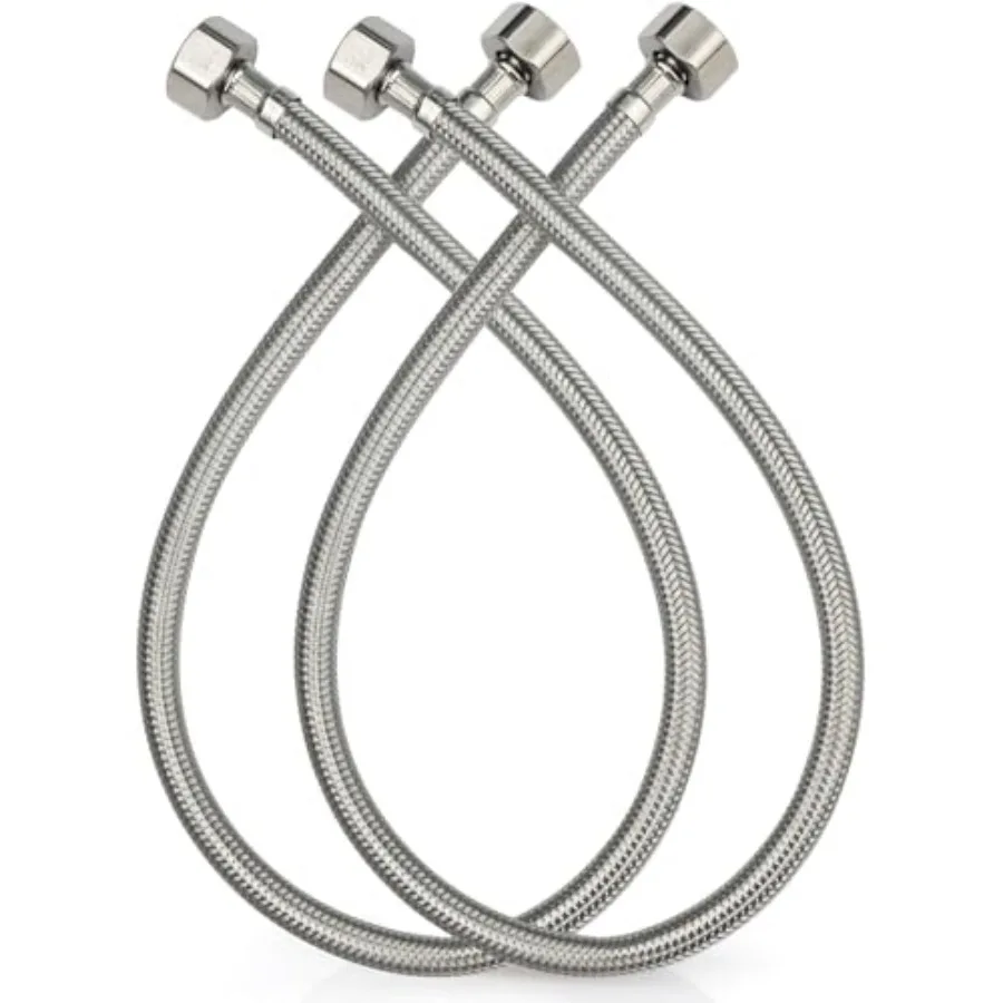 manguera para grifo trenzada de acero inoxidable