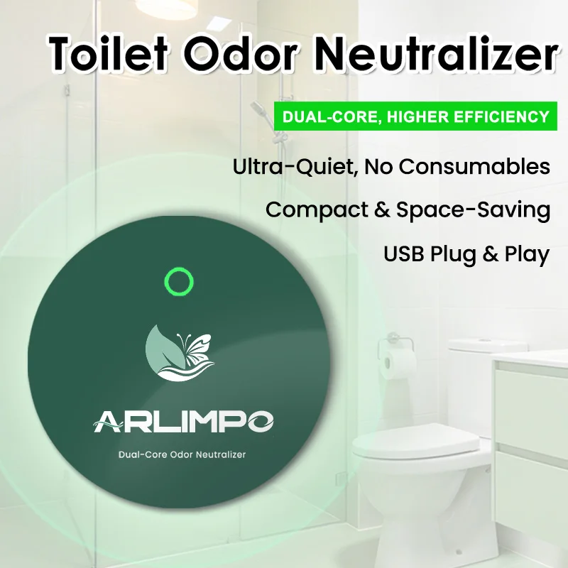 

‌1PC Dual-Core Air Purifier‌, Wall-Mounted Odor Eliminator for Pet Homes, Smart Odor-Chip Technology