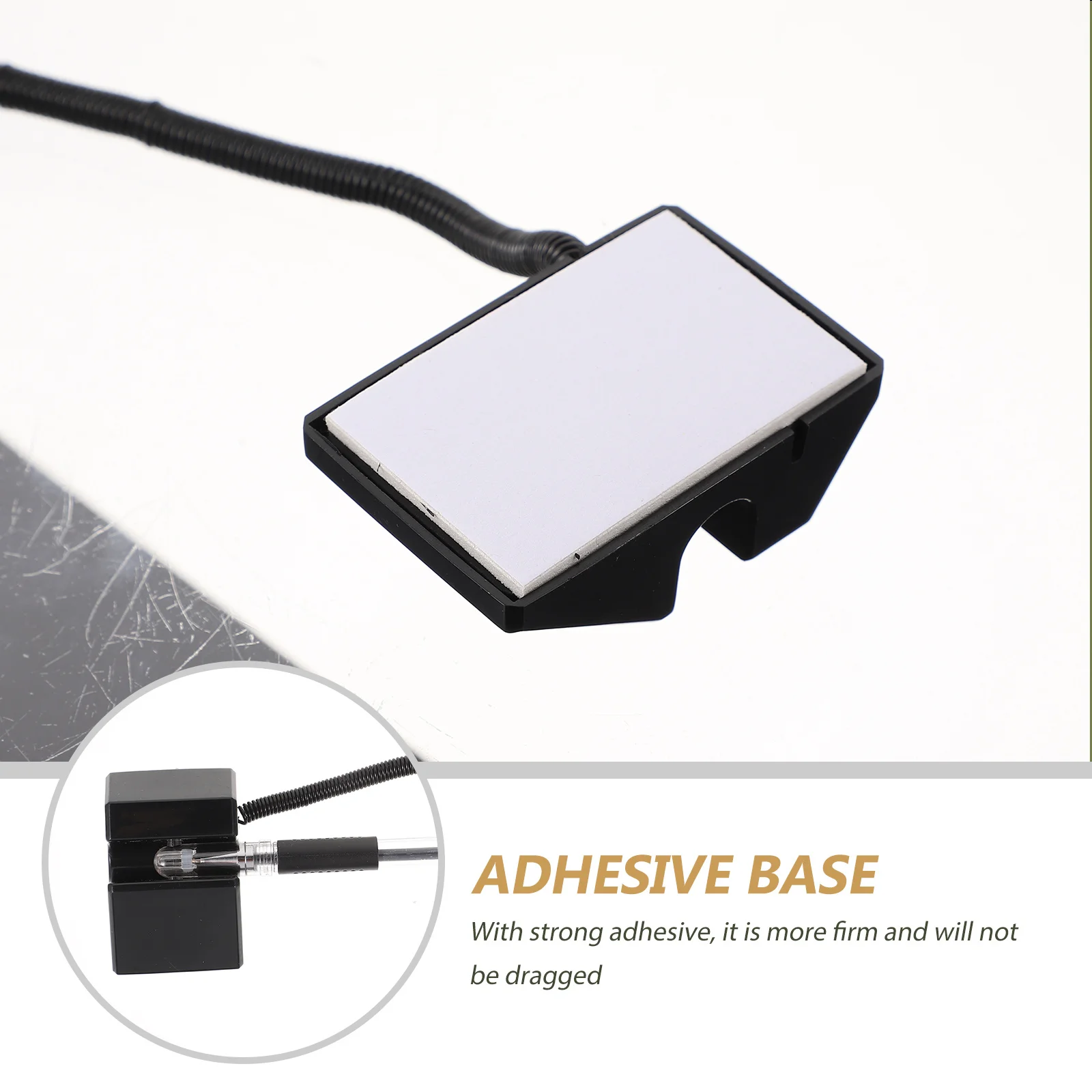 

5 Pcs Black Gel Pens Fine Point Counter Cute Ink with Adhesive Base Bulk Tip Buisness