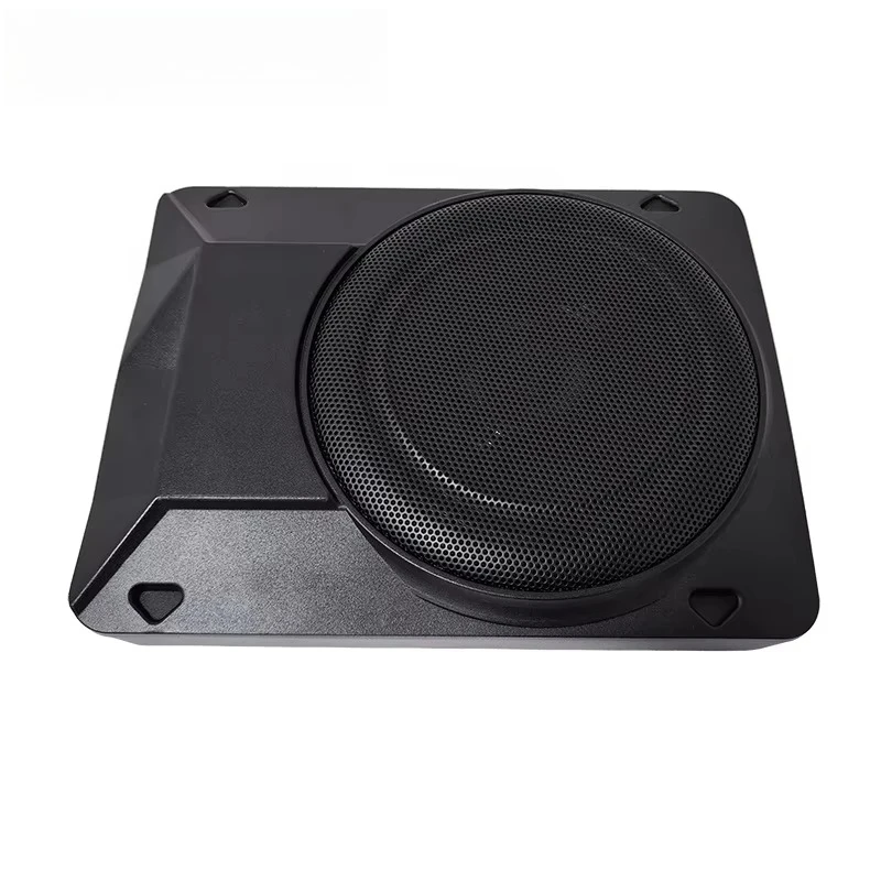 10 Inch Beyond Thin Car Subwoofer 300Wrms with Strong Bass Under-Seat Car Active Subwoofer for Car Audio Modification