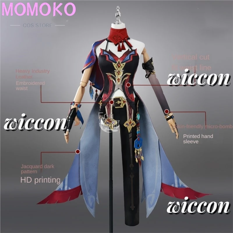 Chasca Cosplay Costume Genshin Impact Game Costume Wig Dress Full Set Uniform Props Tlalocan Halloween Christmas Fancy Party