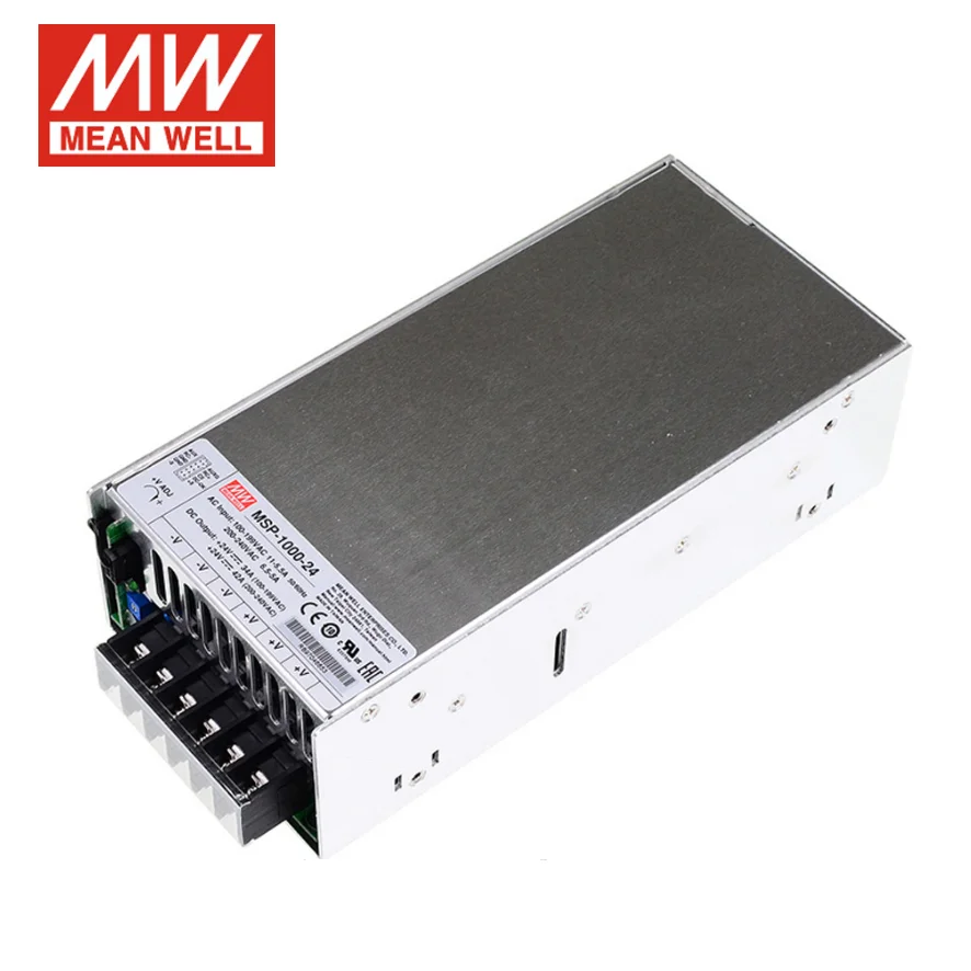 MEAN WELL MSP-1000 Series MSP-1000-12 MSP-1000-15 MSP-1000-24 MSP-1000-48 Single Output Medical Type