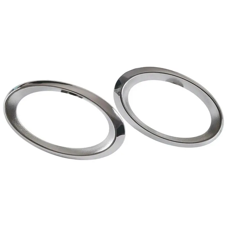 A76T-المصد الأمامي الضباب غطاء خفيف كروم ل S211 W211 E-CLASS W211 الضباب مصباح الحافة 2118850974 2118851074 #5