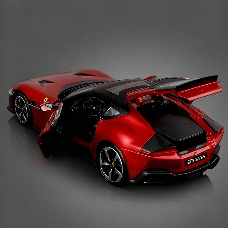 Bburago 1:24 فيراري 12Cilindri نموذج سيارة رياضية مصنوع من خليط معدني Diecasts مسار معدني لمركبات السباق نموذج سيارة محاكاة عالية هدايا للأطفال #4