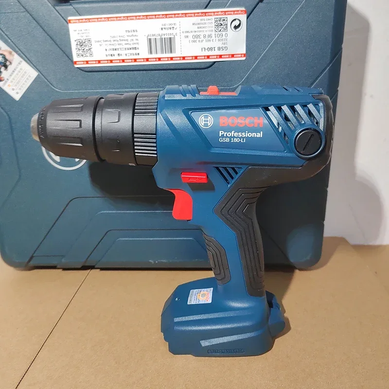 Bosch GSB 180-LI 18V batería de litio taladro de impacto taladro de mano inalámbrico destornillador eléctrico taladro de pistola herramienta eléctrica Bosch