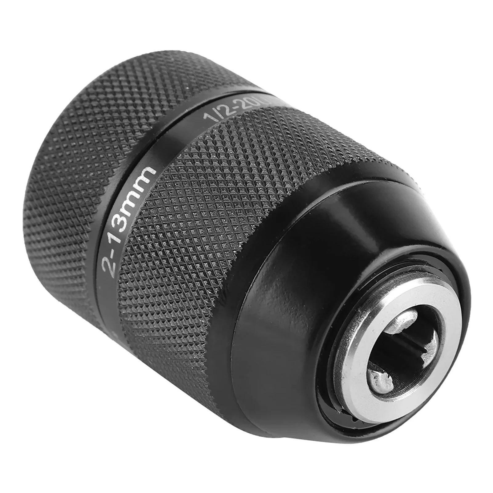 Imagem -06 - Mandril de Broca Keyless para Broca de Impacto Mandril de Broca de Metal Alta Velocidade Montagem Travamento Auto Elétrico 13 mm 1pc