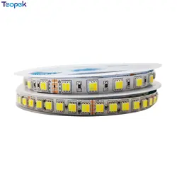 5050/5025 CCT LED Strip 60 Or 120 leds /m Dual White Warm White & White 2 in 1 Chip Led Tape Color Tem Ajustable DC12v/24V