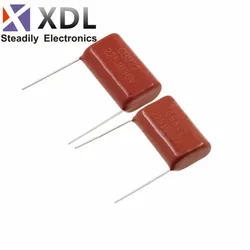 10PCS/Lot 2.2uF 225 630V CBB Polypropylene Film Capacitor Pitch 27mm 225 2.2uF 630V NEW 630V225J-P25