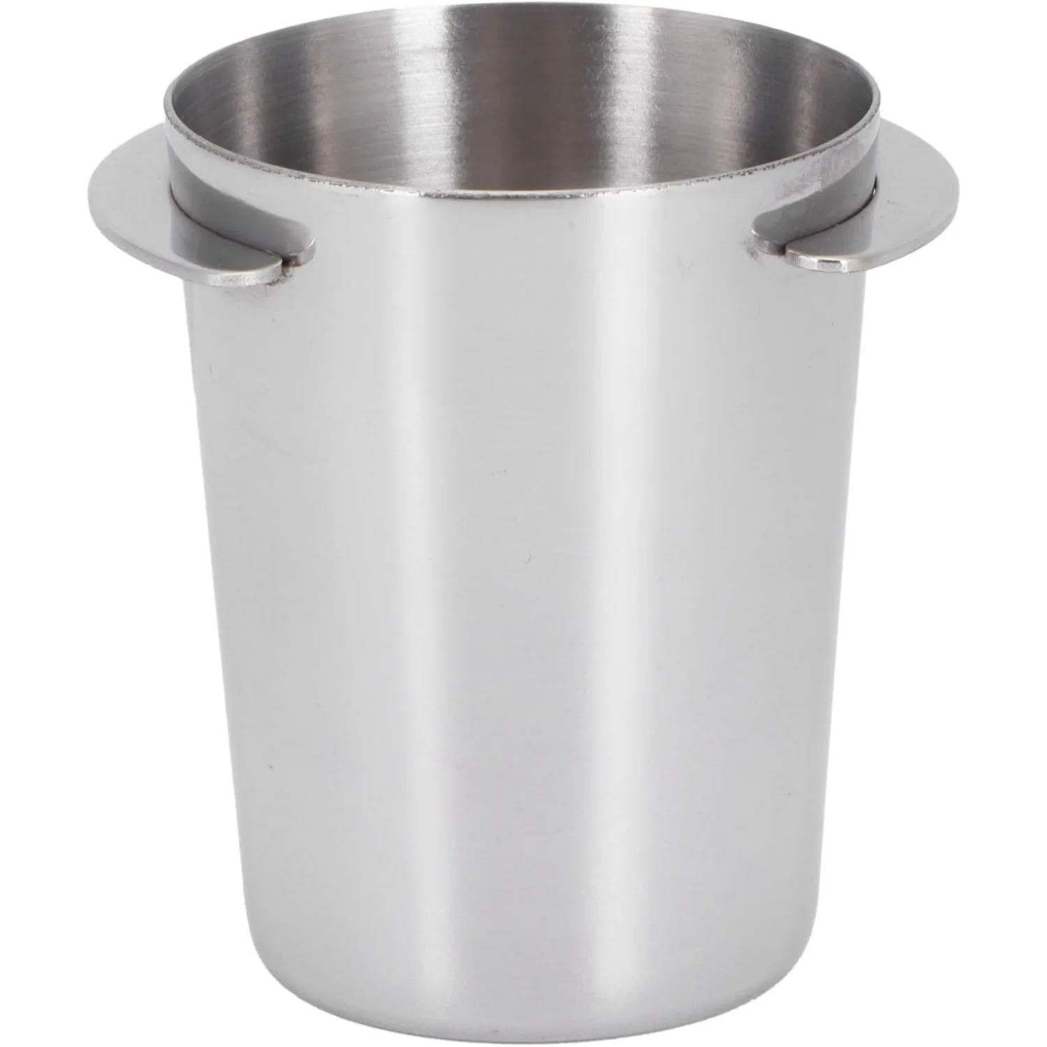 Coffee Dosing Cup, 51mm Stainless Steel Coffee Machine Handle Dosing Mug Coffee Powder Feeder Part