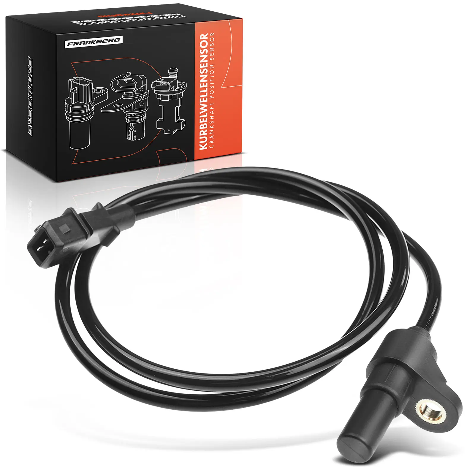Frankberg 1x Krukas Sensor Pulssensor voor VW 645 Volvo S40 I VS 644 V40 Kombi 1.6L-2.0L 12706032 PC584 V95720028 1270603