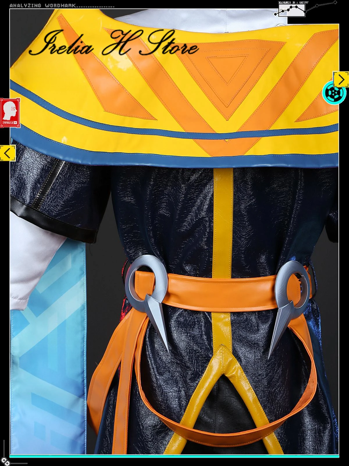 Irelia H store-disfraz de Aphelios de LOL, HEARTSTEEL, Aphelios, PU, para hombre, para Halloween