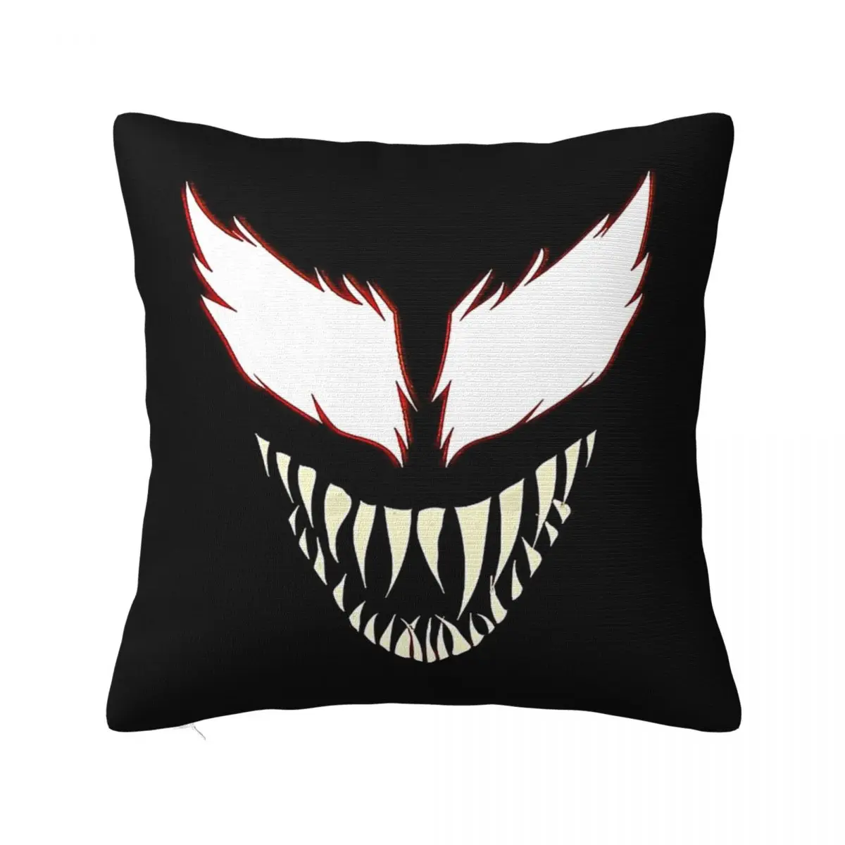 Forget Symbiote. There Is Only Carnage Square Pillow White Square pillow