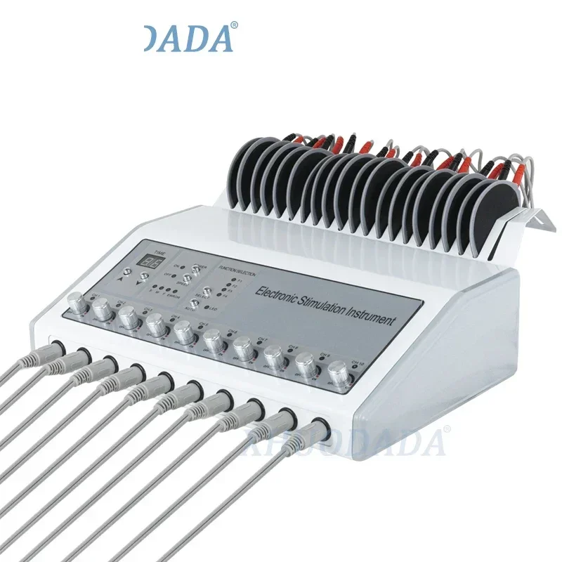 Free Shipping Micro-Current Physical Therapy Apparatus Infrared Heating Patch Slimming Apparatus EMS Body Slimming Russian Waves