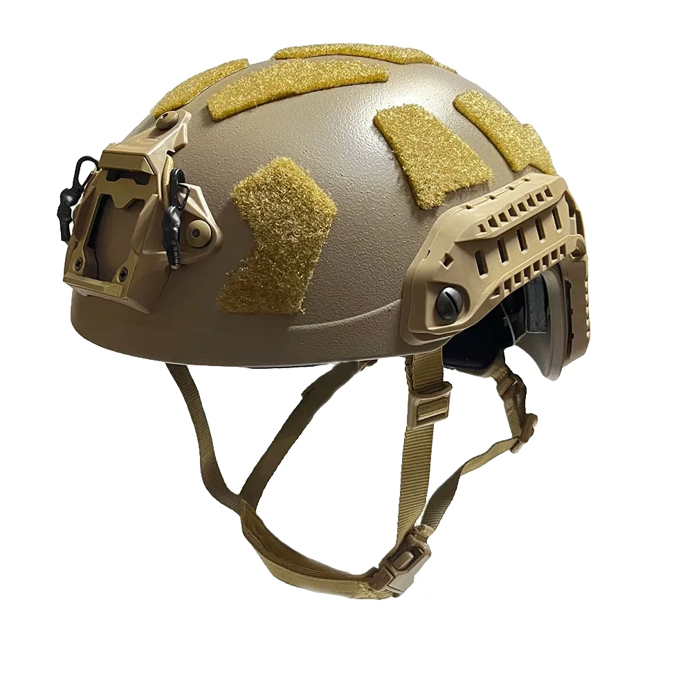 Tactical Helmet FAST SF SUPER HIGH CUT HELMET ABS VersonA Maritime Helmet CS Paintball Protection Airsoft Equipmen DE