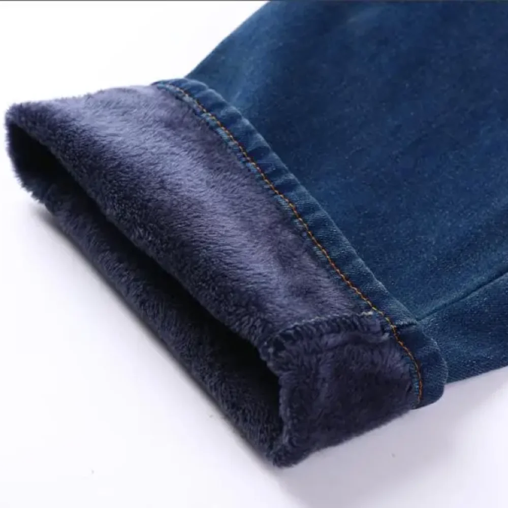 Jeans moto autunno inverno equitazione all'aperto Warm Plus pantaloni moto antivento antigoccia in peluche con equipaggiamento protettivo