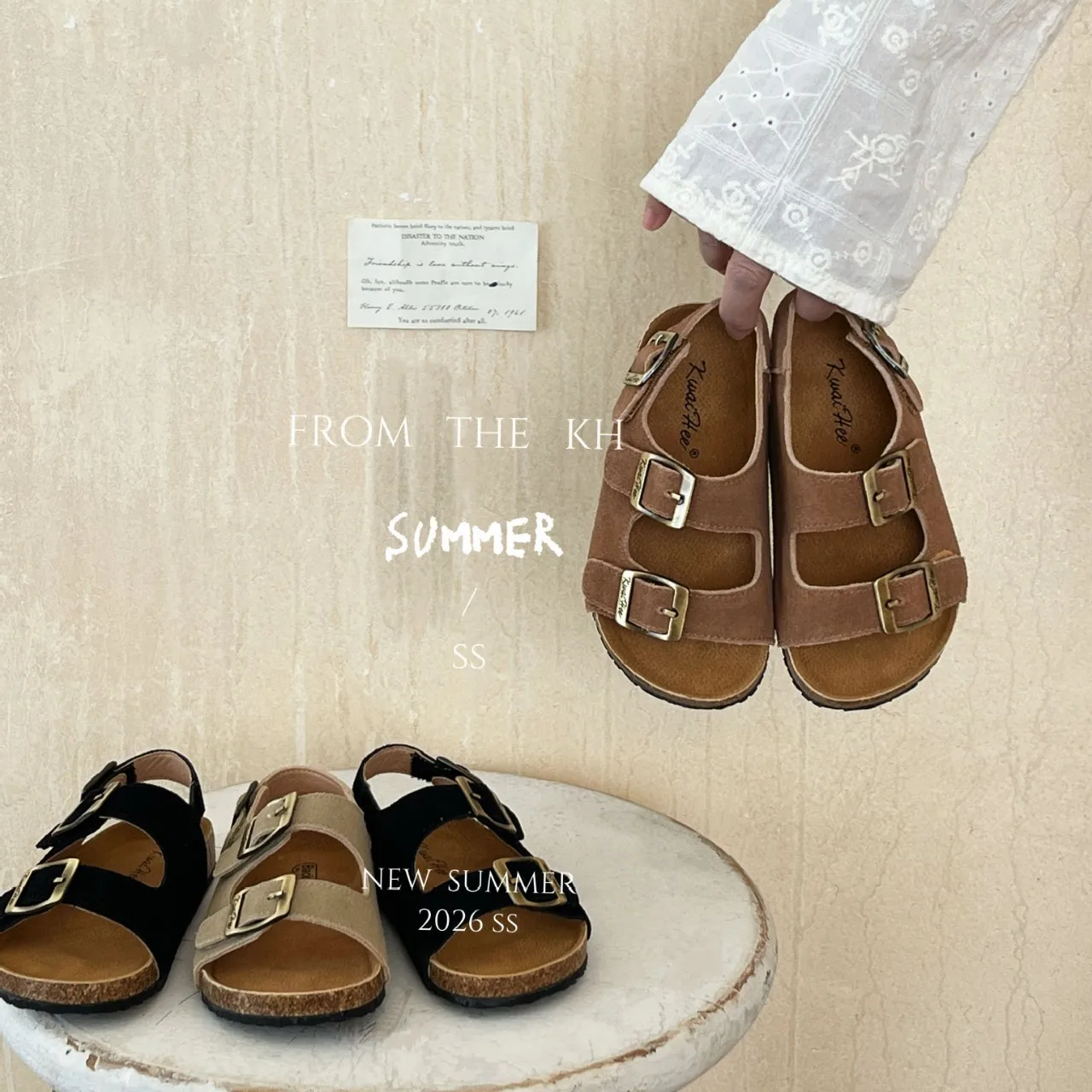 

Kids'Casual Shoes Sandals Fashion Solid Color PU Leather Summer Shoes For Children Anti-slip White Black Shoes Size 23-35