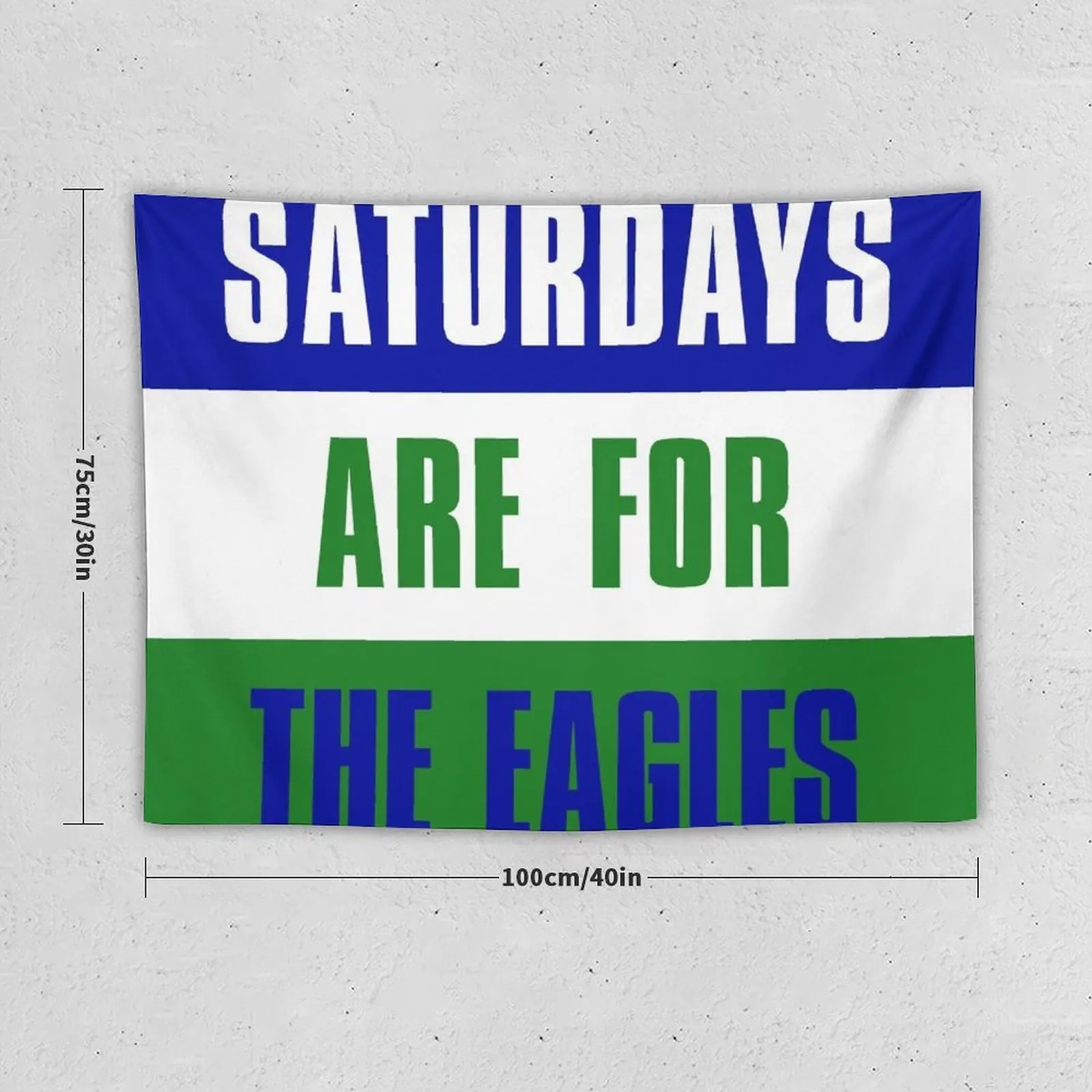 Saturdays are for The Eagles, Florida Gulf Coast University Eagles Tapestry Home Decoration Accessories Art Mural