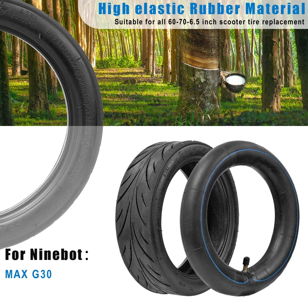 Max G30 60/70-6,5 Außenreifen für Ninebot Elektroroller Innenrohr Kamera 10 Zoll 10x2/2,125 Reifen E-Scooter Rad Zubehör – Detail 4