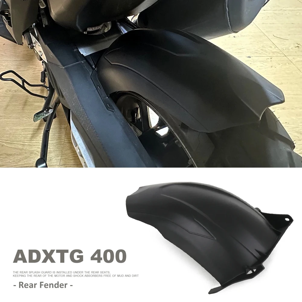 

Rear Fender For SYM ADXTG400 ADXTG 400 2024 2025 Motorcycle Rear Fender Mudguard Wheel Fender Cover Hugger Splash Guard