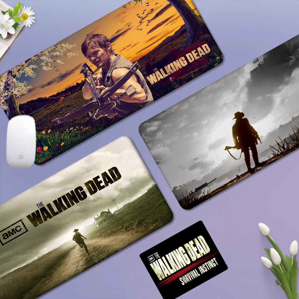 

Нескользящий замок для офиса и студентов «Ходячие мертвецы», утолщенный большой коврик для письма, нескользящая подушка, коврик для мыши для ПК, ковер для мыши