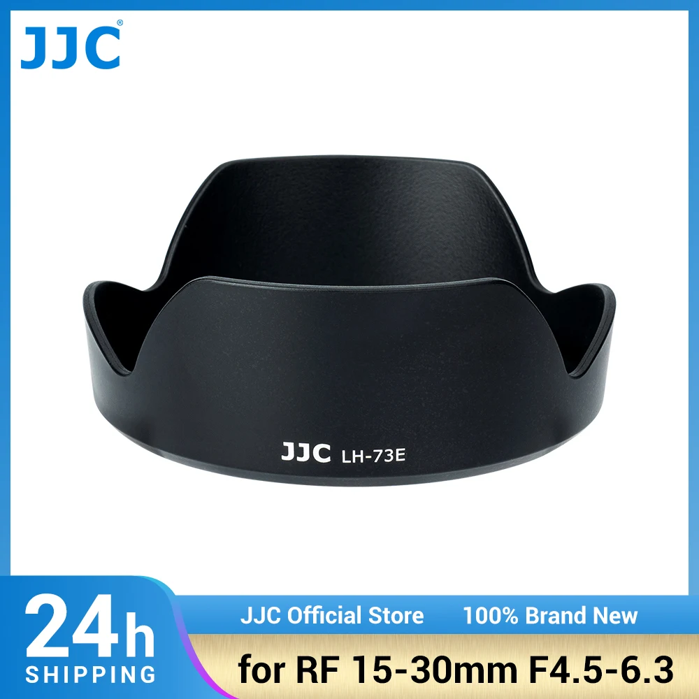 JJC EW-73E 리버시블 렌즈 후드 캐논 RF 15-30mm F4.5-6.3 IS STM 렌즈용 EOS R RP R3 R5 R6 R7 R10 카메라 액세서리 EW 73E