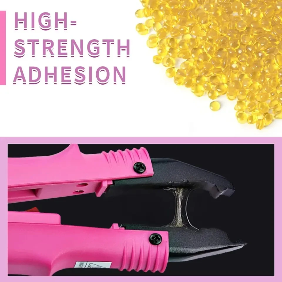 20g /50g  Hot Melting Glue Granules/Beads/Grain Keratin Glue for Pre-Bonded Human Hair Extensions Fusion Hair Tools