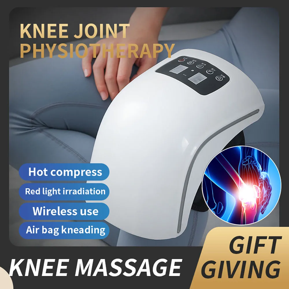 

6 Models Smart Electric Knee massager Physical heating therapy Arthritis Pain relief red light Physiotherapy jointbrace knee pad