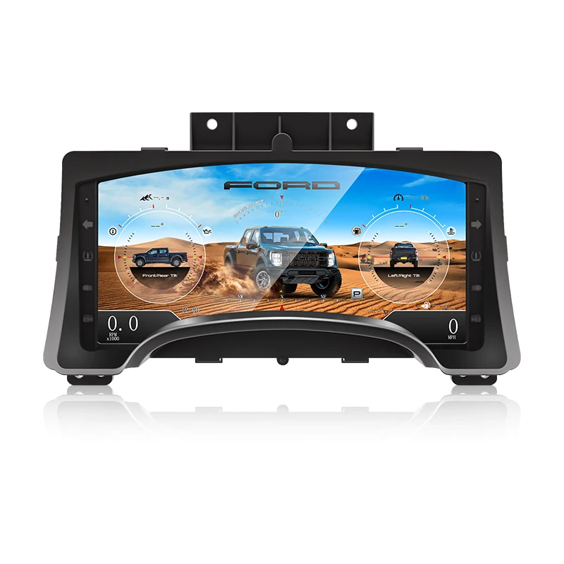 Navihua New Design For Ford F150 Raptor 2009 2012 13.1 inch LCD Dashboard Digital Cluster Linux System Auto Speedometer Meter