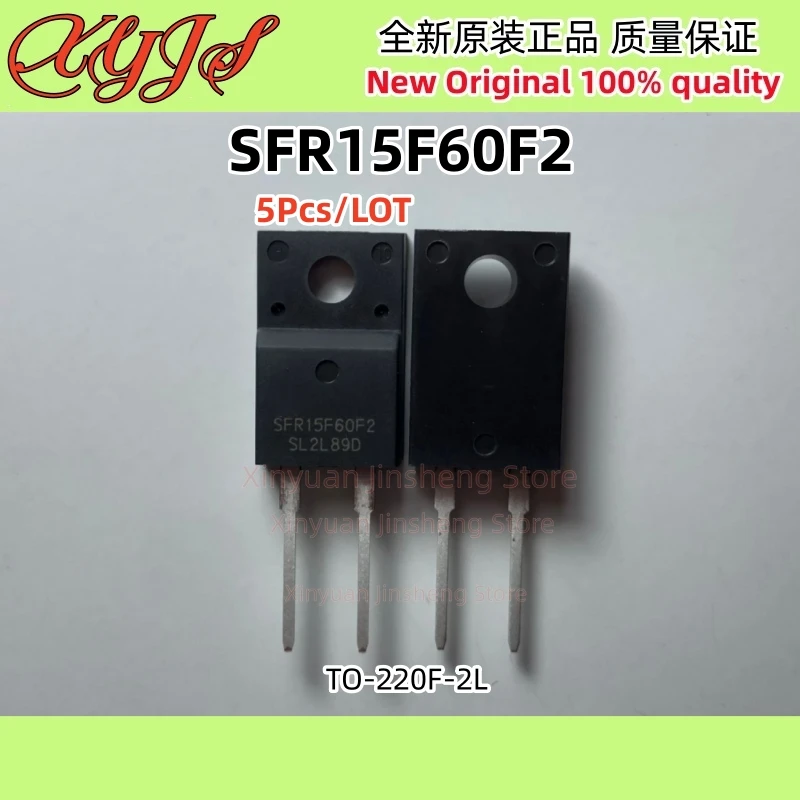 

5 шт./лот SFR15F60F2 SFR15F60 15F60F2 TO-220F-2L 15A/600 В диод быстрого восстановления чип оригинальный новый 100% качество