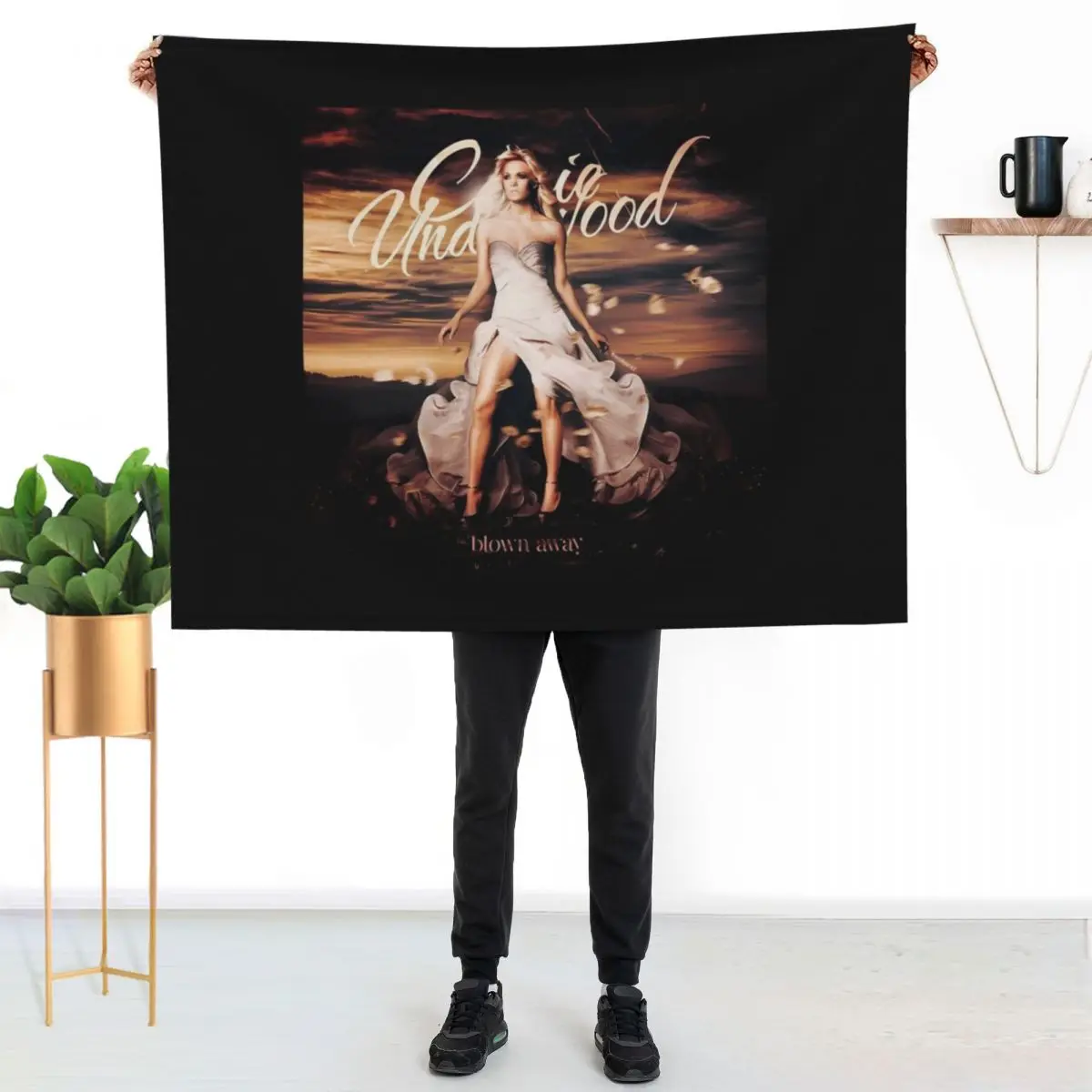 Carrie Vintage - Carrie Denim & Rhinestones Tour 2023 Throw Blanket Baby wednesday Soft Plaid Cute Luxury Thicken Blankets