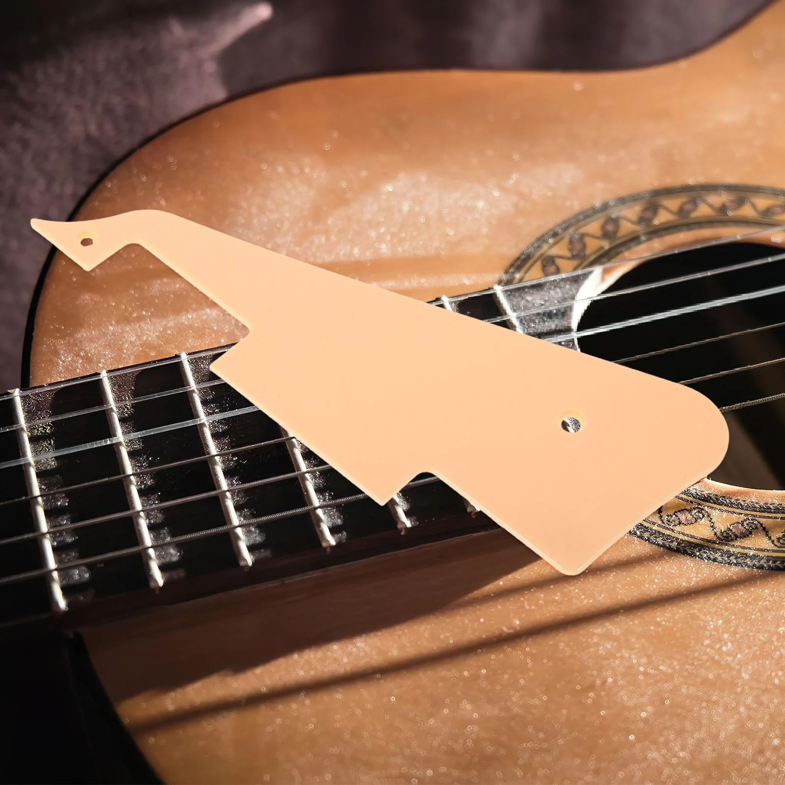

Electric Guard Plate Yellow Plastic Pickguard Scratch Protection Long Lasting Stylish Easy Installation Fits Various Guitars