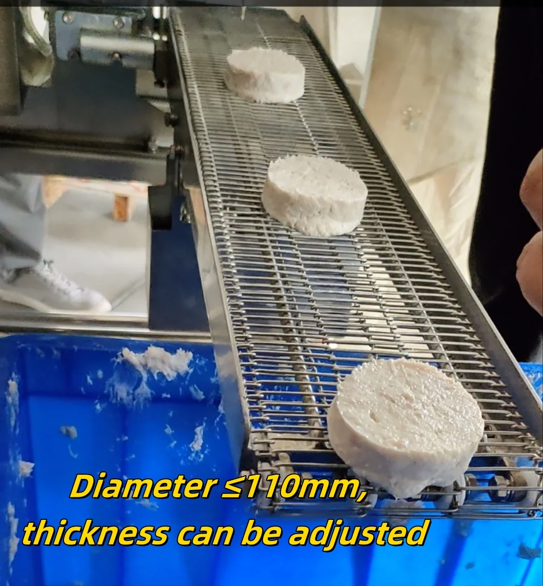 Automatic Hamburger Patty Maker Factory Burger Forming Machine for Hotels and Restaurants Fish Type